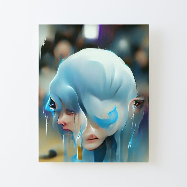 100Circles #46 - Sadness Canvas Mounted Print