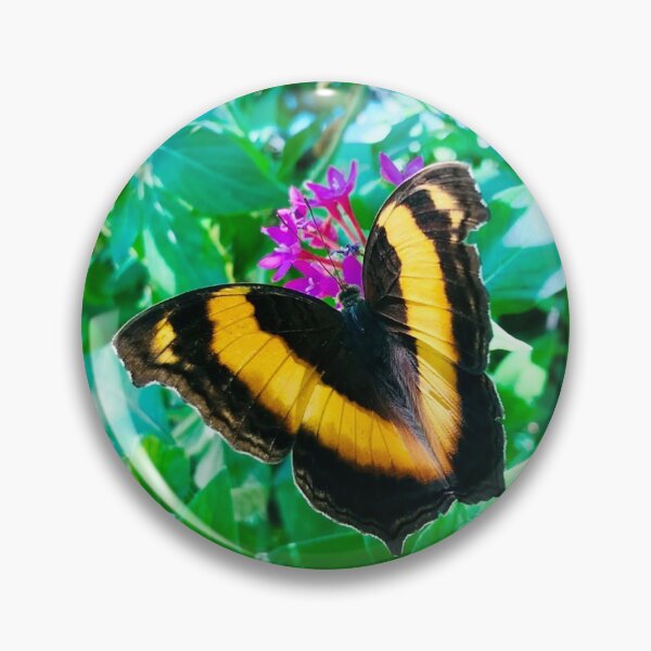 Item preview, Beautiful butterfly on pentas flowers designed and sold by C-L-Cs.