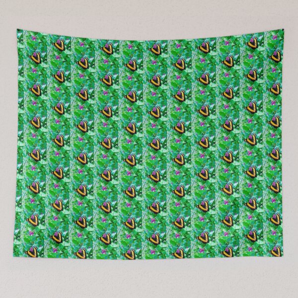 Item preview, Beautiful butterfly on pentas flowers designed and sold by C-L-Cs.