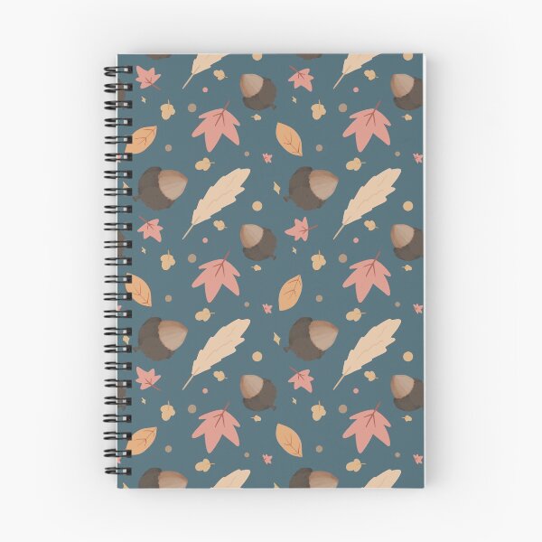 Item preview, Cool Acorn & Maple Autumn/Fall Pattern designed and sold by SweetWhimsy.