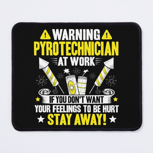 Item preview, Pyrotechnician Fireworks Pyrotechnist Pyrotechnics designed and sold by Krautshirts.