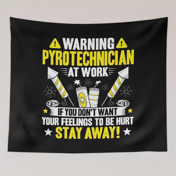 Item preview, Pyrotechnician Fireworks Pyrotechnist Pyrotechnics designed and sold by Krautshirts.