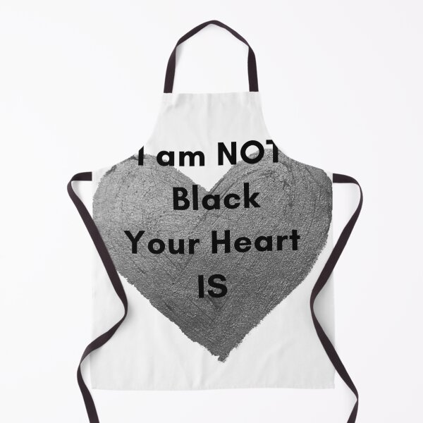 Item preview, Am NOT BLACK your heart IS designed and sold by Black-en-White.