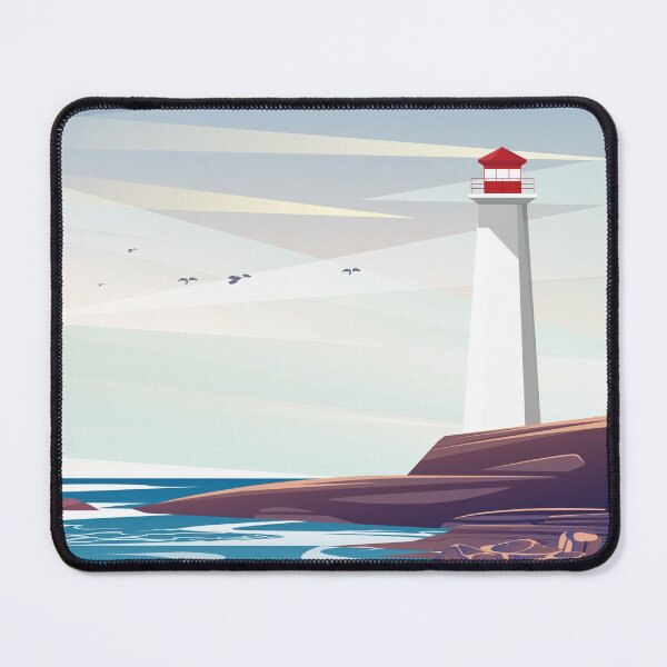 Item preview, Nova Scotia New Scotland canada travel poster designed and sold by Arctic frame studio.