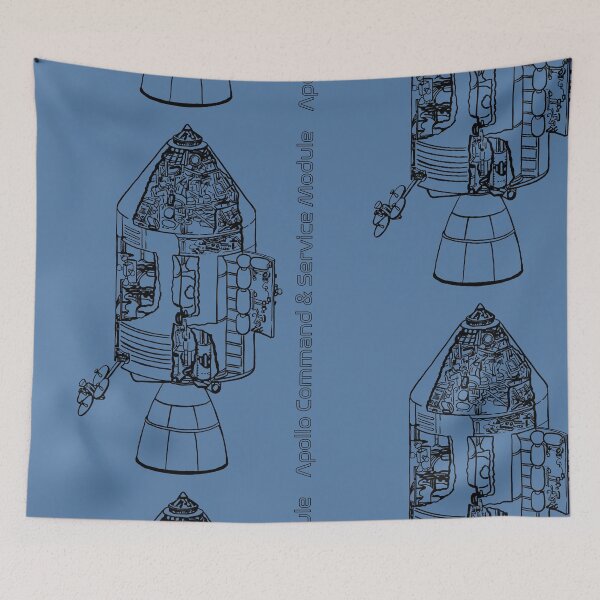Item preview, Command & Service Module Blueprints  designed and sold by TomSaturnV.