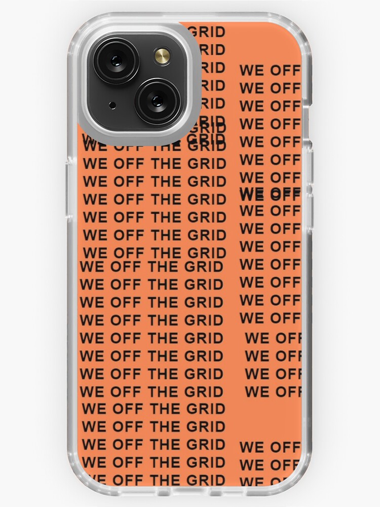 Kanye West We Off The Grid Tlop Donda | iPhone Case