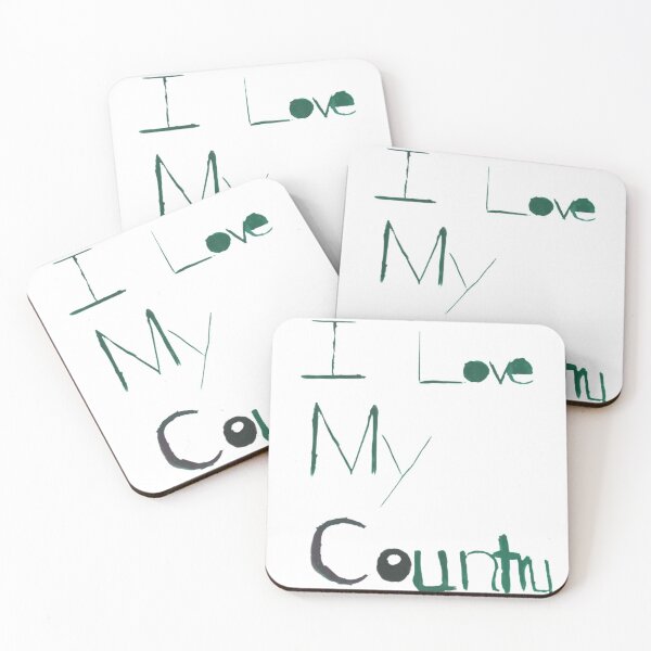 Item preview, I Love My country Word Art designed and sold by Sunraysanastore.