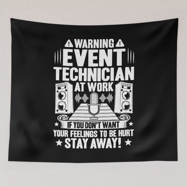 Item preview, Event Technician Event Technology designed and sold by Krautshirts.