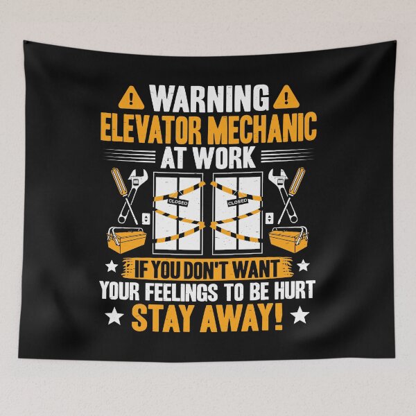 Item preview, Elevator Mechanic Elevator Installer designed and sold by Krautshirts.