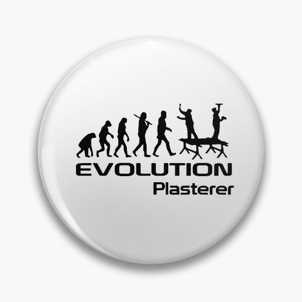 Item preview, Evolution of Plasterer Funny Love Flasterman Gift Premium Apparel Funny Holiday Xmas designed and sold by DesignByHeartUK.