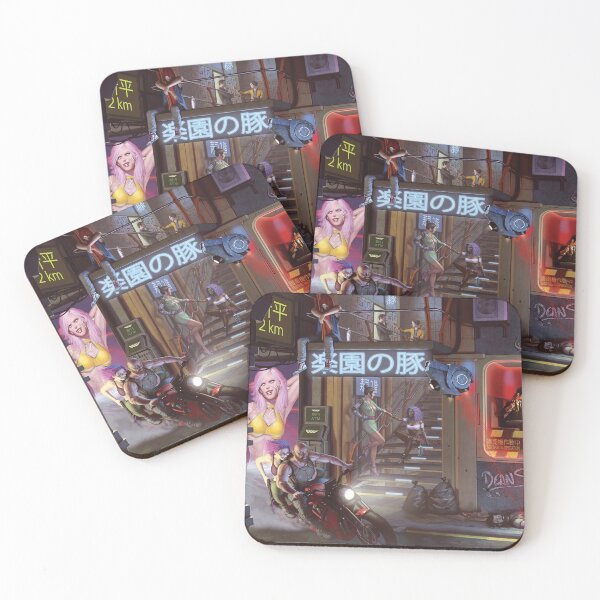 Item preview, Cyberpunk Street designed and sold by DeanSpencerArt.