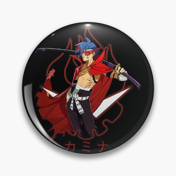 Item preview, Gurren Lagann Kamina Mighty Leader Of Team Gurren designed and sold by nguyenhuynh2116.