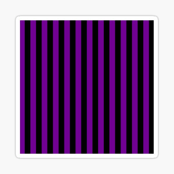 Medium Violet and Black Stripes