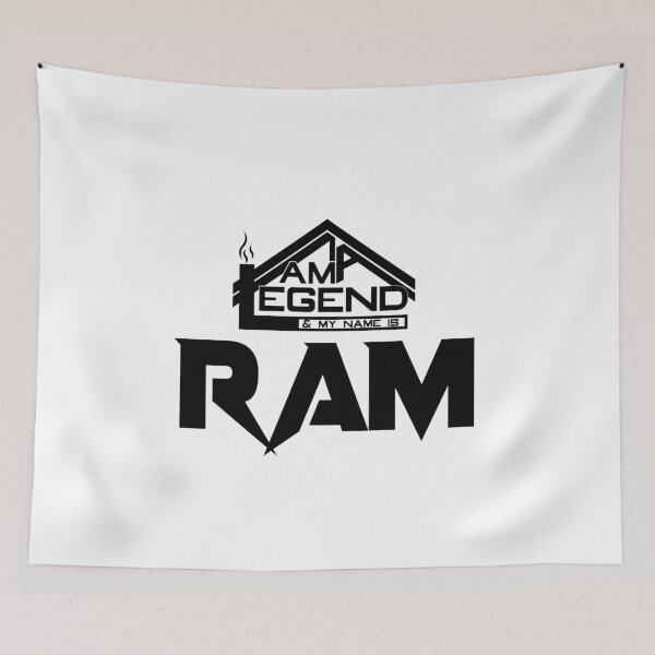 Item preview, I am a Legend & My Name Is Ram ( I am Legendary ) designed and sold by koreatvtea.