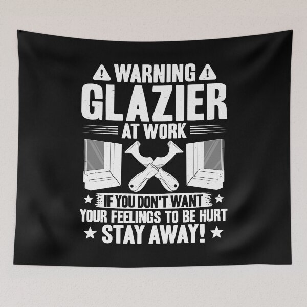 Item preview, Glazier Glass Cutter Glasser designed and sold by Krautshirts.