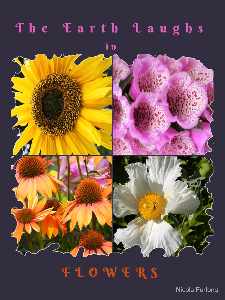 EARTH LAUGHS IN FLOWERS by nicolafurlong