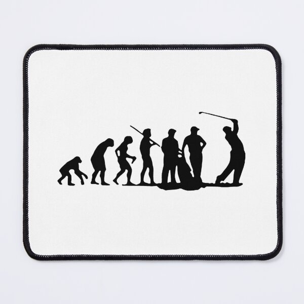 Item preview, Evolution of Golfer Evovle Golfing Mechanics Love Robot Human Mechanic Gift Premium Apparel Funny Holiday Xmas designed and sold by DesignByHeartUK.