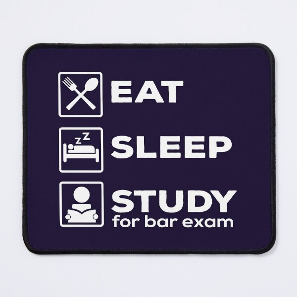 Item preview, Bar Exam Eat Sleep Study  designed and sold by jaygo.