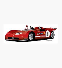 1970 Alpha Romeo Type 33/3 Photographic Print