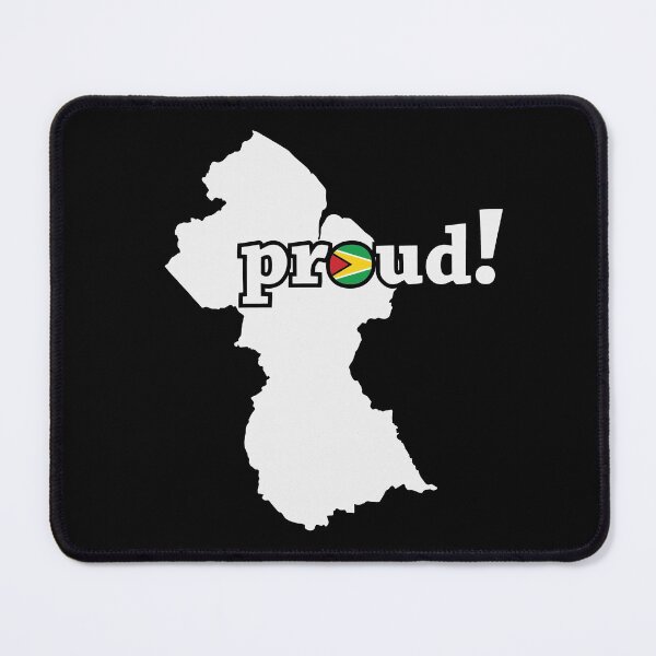 Item preview, Guyana Map - Proud! designed and sold by IdentiTee Studios.
