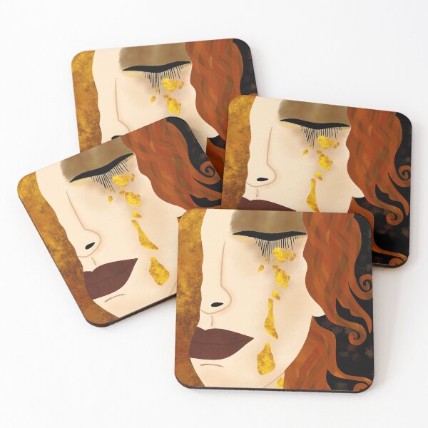 Item preview, Girl with the golden tears  designed and sold by WorthVisuals.