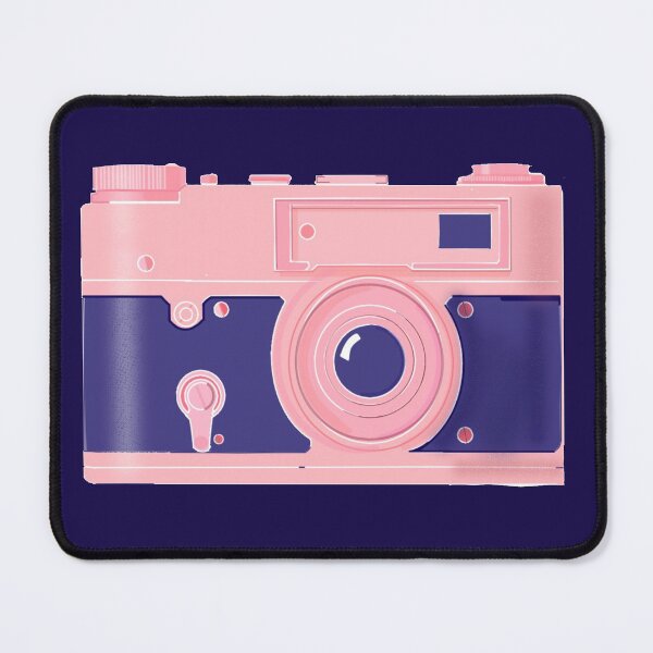 Item preview, Blue And Pink Camera designed and sold by Cute Bunny.