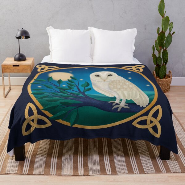 Item preview, Magical Owl in the Moonlight designed and sold by OstarasAttic.