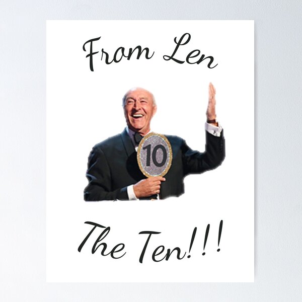 Item preview, From Len the 10! designed and sold by MrDaddyTs.