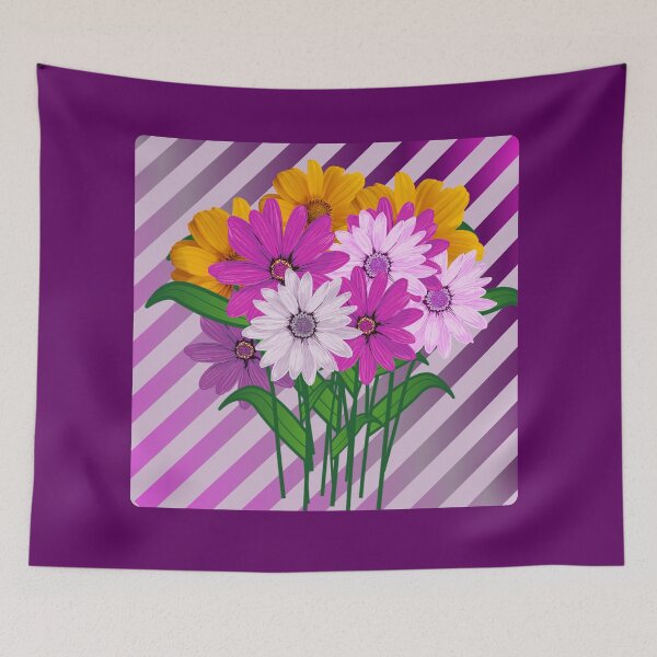 Item preview, Floral art work/colorful floral print/colorful Flowers/florish designed and sold by Reddiamond3 ⭐⭐⭐⭐⭐.