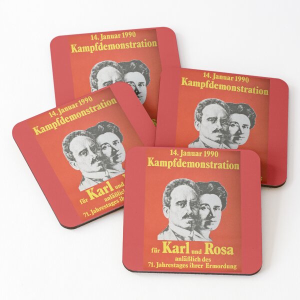 Item preview, German Communist Poster Karl and Rosa designed and sold by Cult45one.