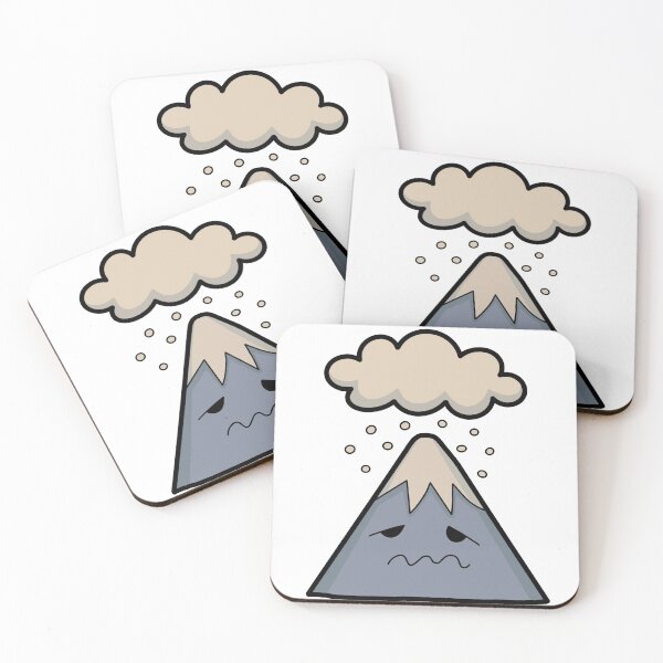 Item preview, Cute stormy mountain designed and sold by TamedDragon.