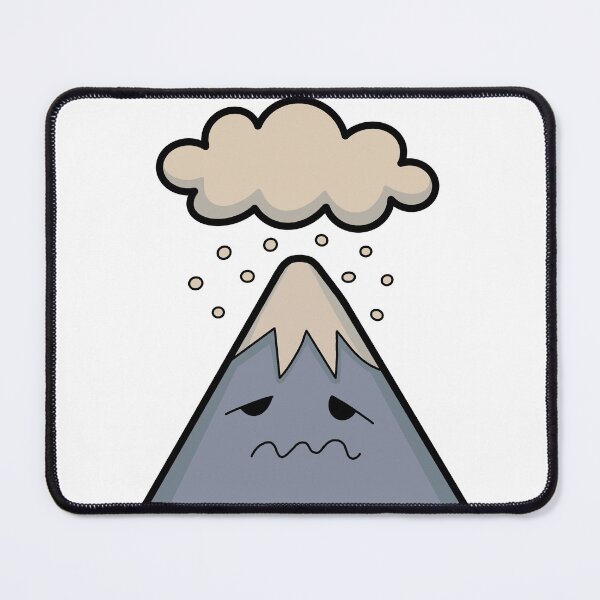 Item preview, Cute stormy mountain designed and sold by TamedDragon.