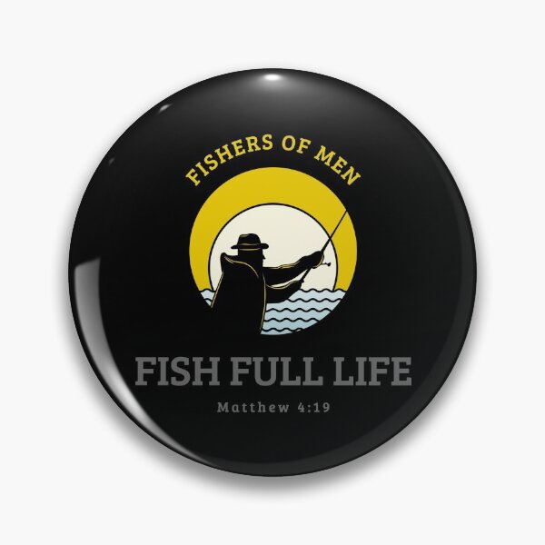 Item preview, Fish Full Life - Fishers of Men - Matthew 4:19 designed and sold by TatteredFaith.