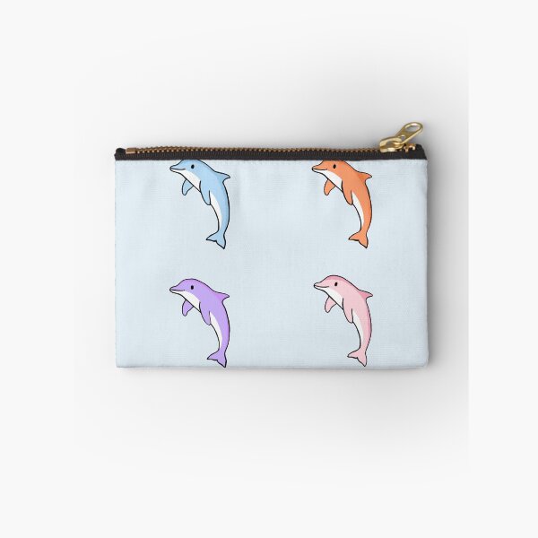 Item preview, Super cute colorful dolphin pattern for dolphin lovers  designed and sold by Barolina.