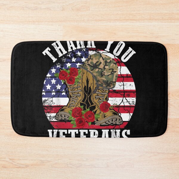 Item preview, Vintage Thank You Veterans Combat Boots Flower Veterans Day designed and sold by theDlab.