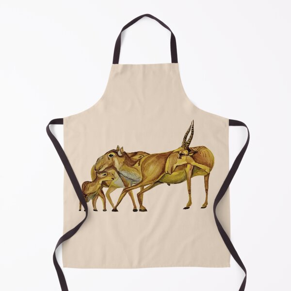 Item preview, Family of Saiga Antelope (Watercolour) designed and sold by MariaSibireva.