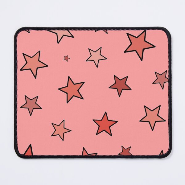 Item preview, Light Red Minimalistic Stars Pattern designed and sold by Barolina.