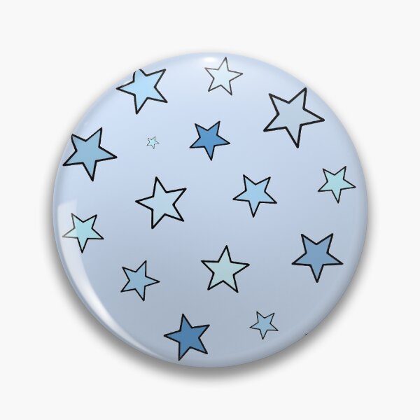 Item preview, Baby Blue Minimalistic Stars Pattern  designed and sold by Barolina.