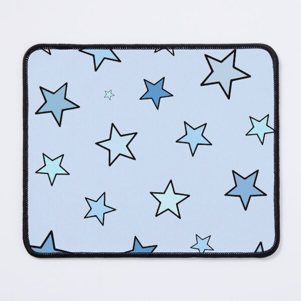 Item preview, Baby Blue Minimalistic Stars Pattern designed and sold by Barolina.