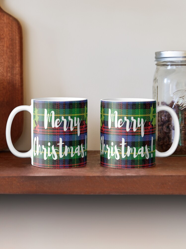 The Grinch Christmas Mug Buffalo Plaid