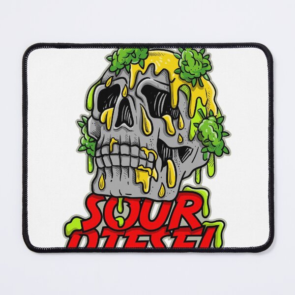 Item preview, Sour Diesel Skull designed and sold by freshartdesigns.