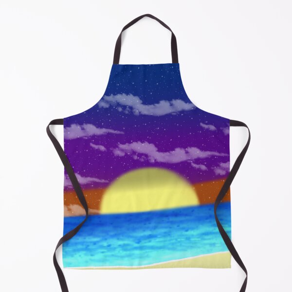 Item preview, Sunset cloudy beachscape designed and sold by LunaAngelRose.