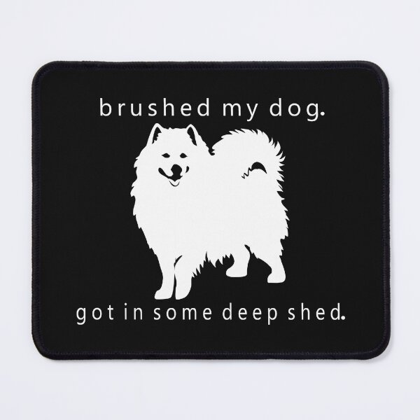 Item preview, Samoyed Deep Shed | NickerStickers® on Redbubble designed and sold by NickerStickers.
