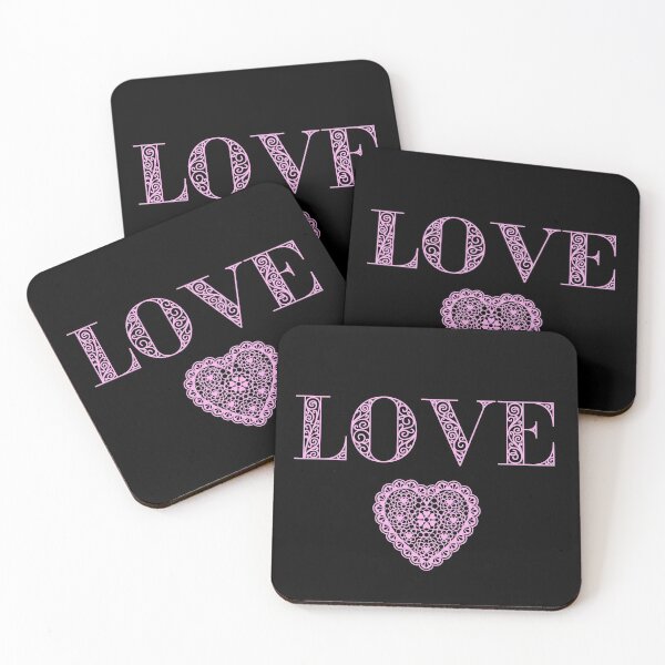 Item preview, Love Lace Heart Dark designed and sold by trendingatees.