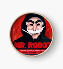 Mr Robot FSociety Clock