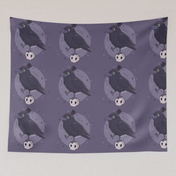 Aperçu de l'œuvre Fantaisie Nevermore Raven créée et vendue par SweetWhimsy.