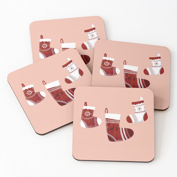 Item preview, Christmas Stockings Pink designed and sold by susycosta.