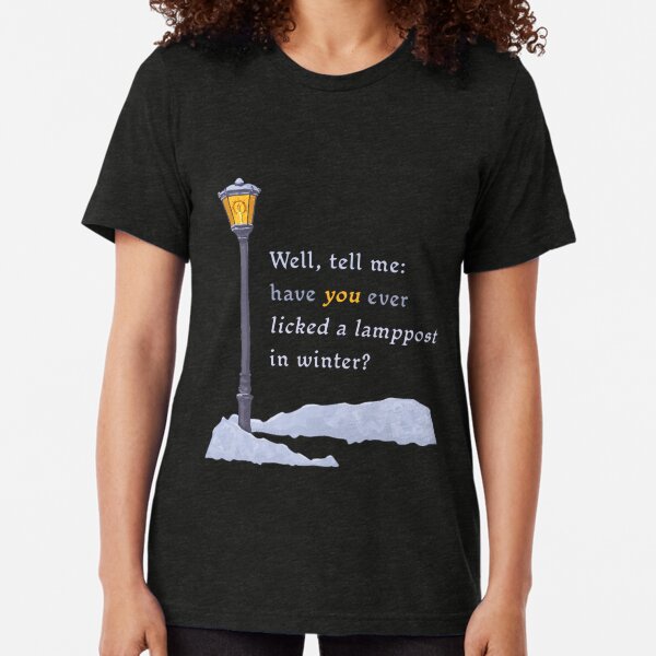 Alistair Lamppost Design Tri-blend T-Shirt