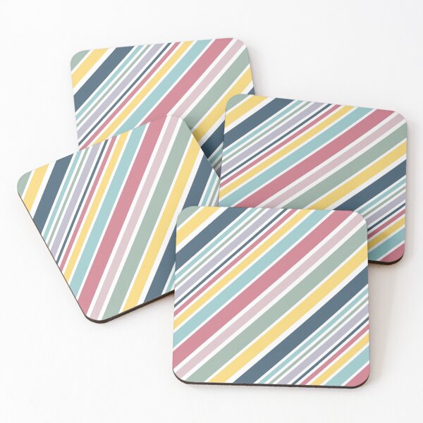 Item preview, Colorful diagonal stripes design designed and sold by BattaAnastasia.
