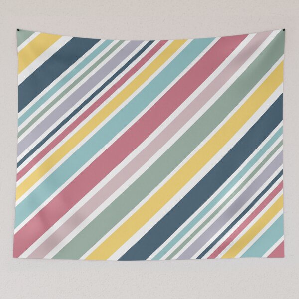 Item preview, Colorful diagonal stripes design designed and sold by BattaAnastasia.